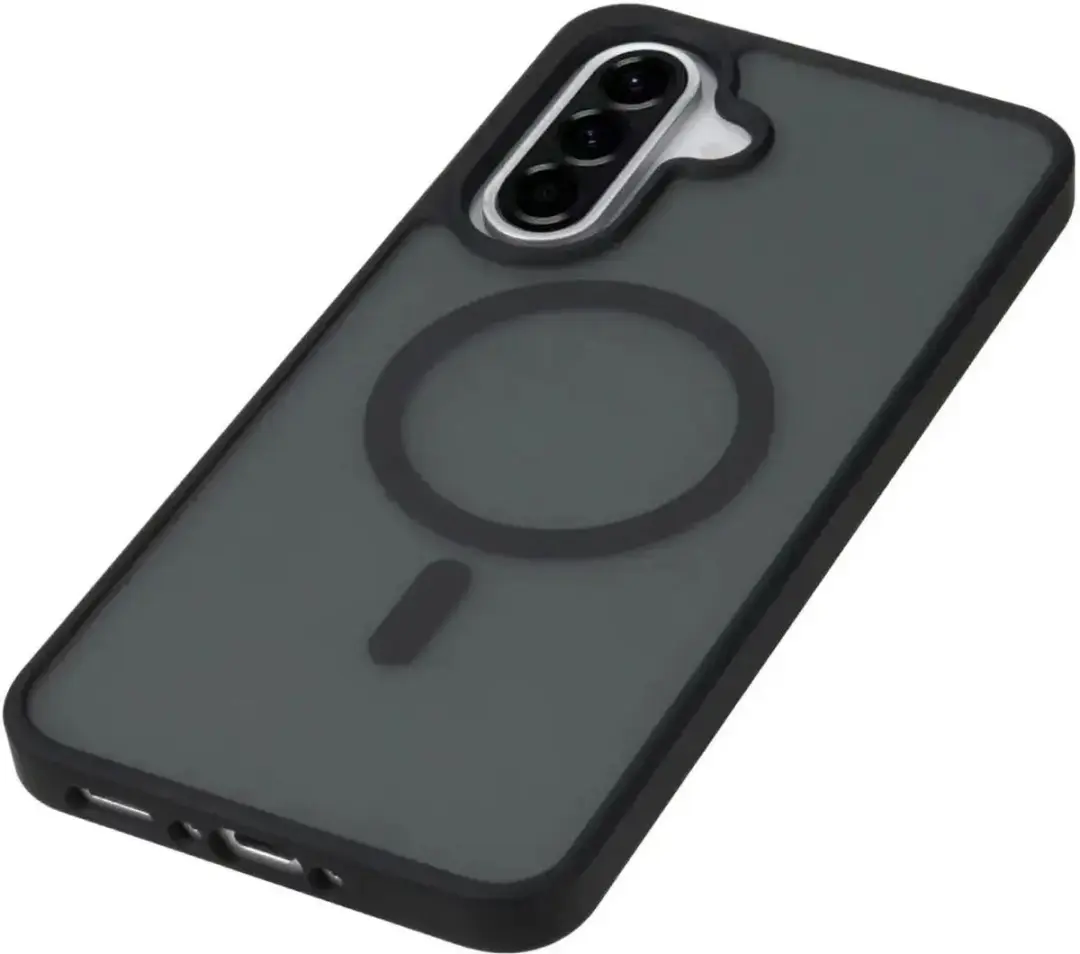 Selected Hoesje Samsung Galaxy A36 MagSafe - Mat Zwart