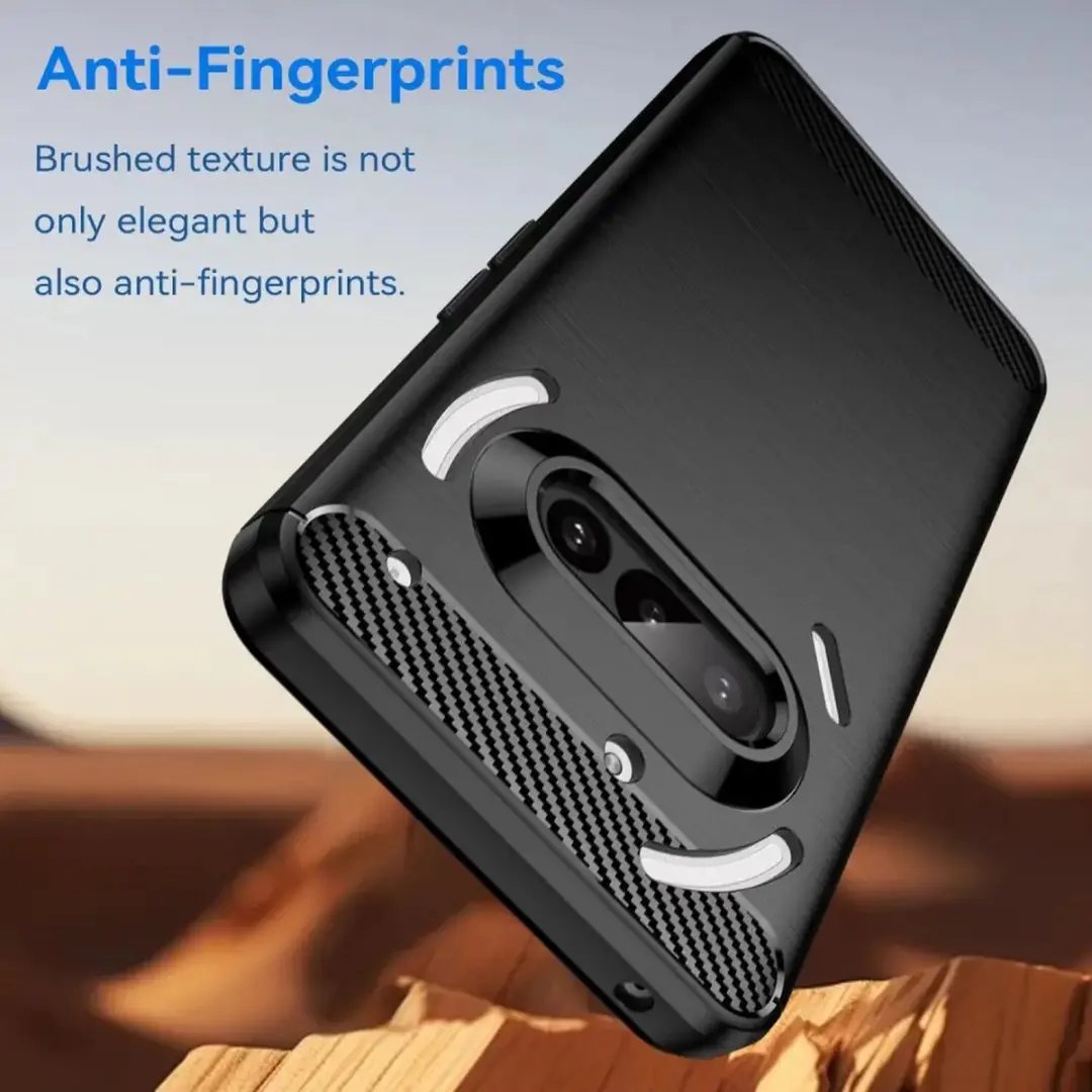 Selected TPU Hoesje Nothing Phone (3a) - Zwart