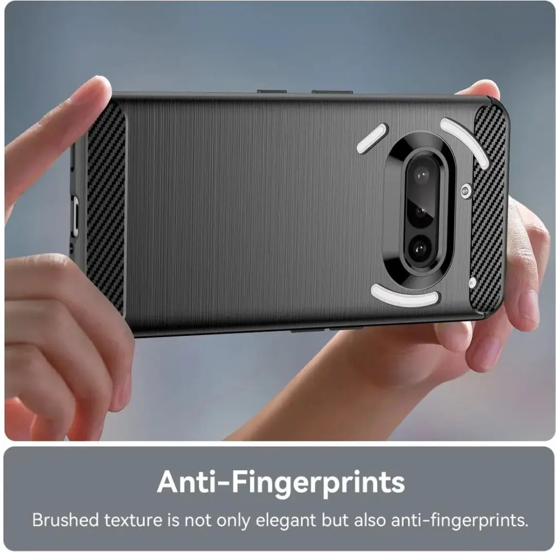 Selected TPU Hoesje Nothing Phone (3a) - Zwart