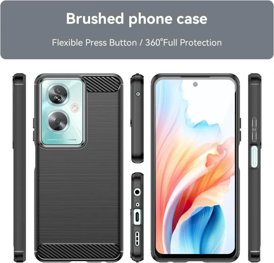 Selected TPU Hoesje Oppo A79 - Zwart