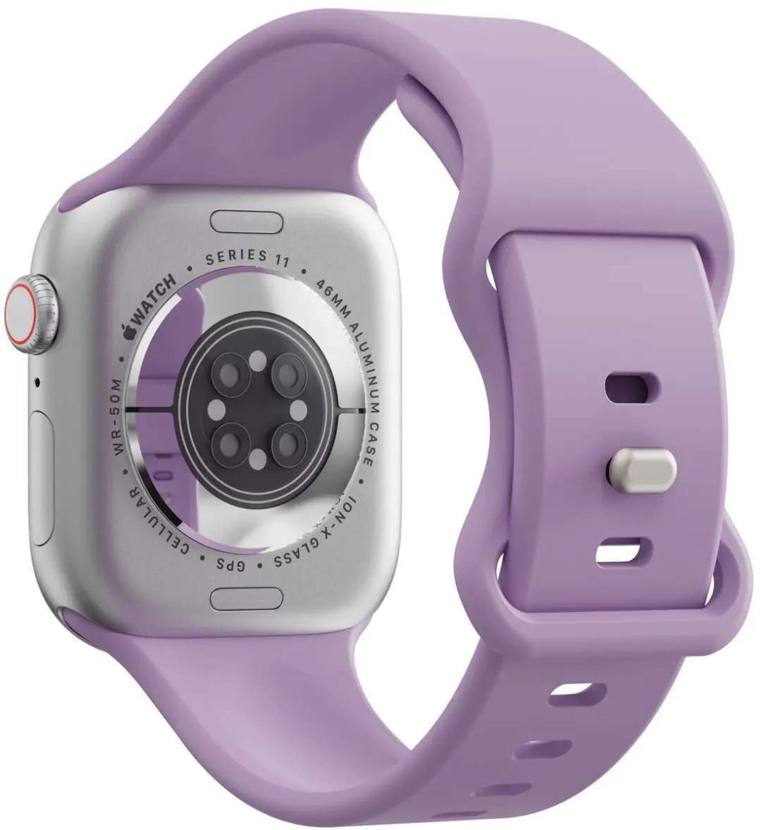 Selected SBG Siliconen Bandje Apple Watch Ultra 49mm - Paars
