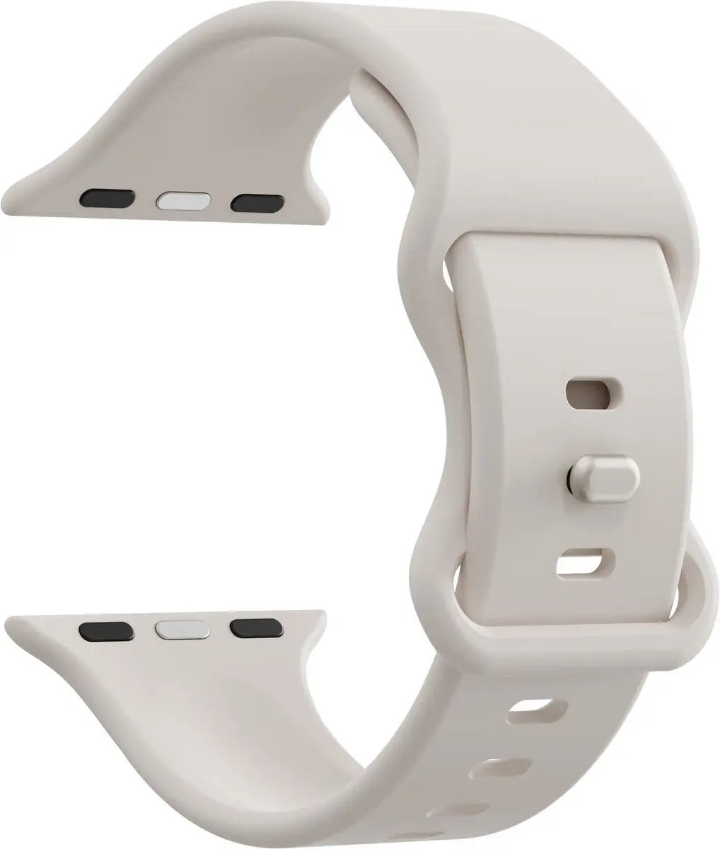 Selected SBG Siliconen Bandje Apple Watch - 3 Stuks - Paars/Rozeroze - afbeelding 6 van 6