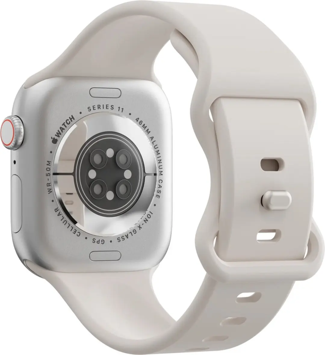 Selected SBG Siliconen Bandje Apple Watch - 3 Stuks - Paars/Rozeroze