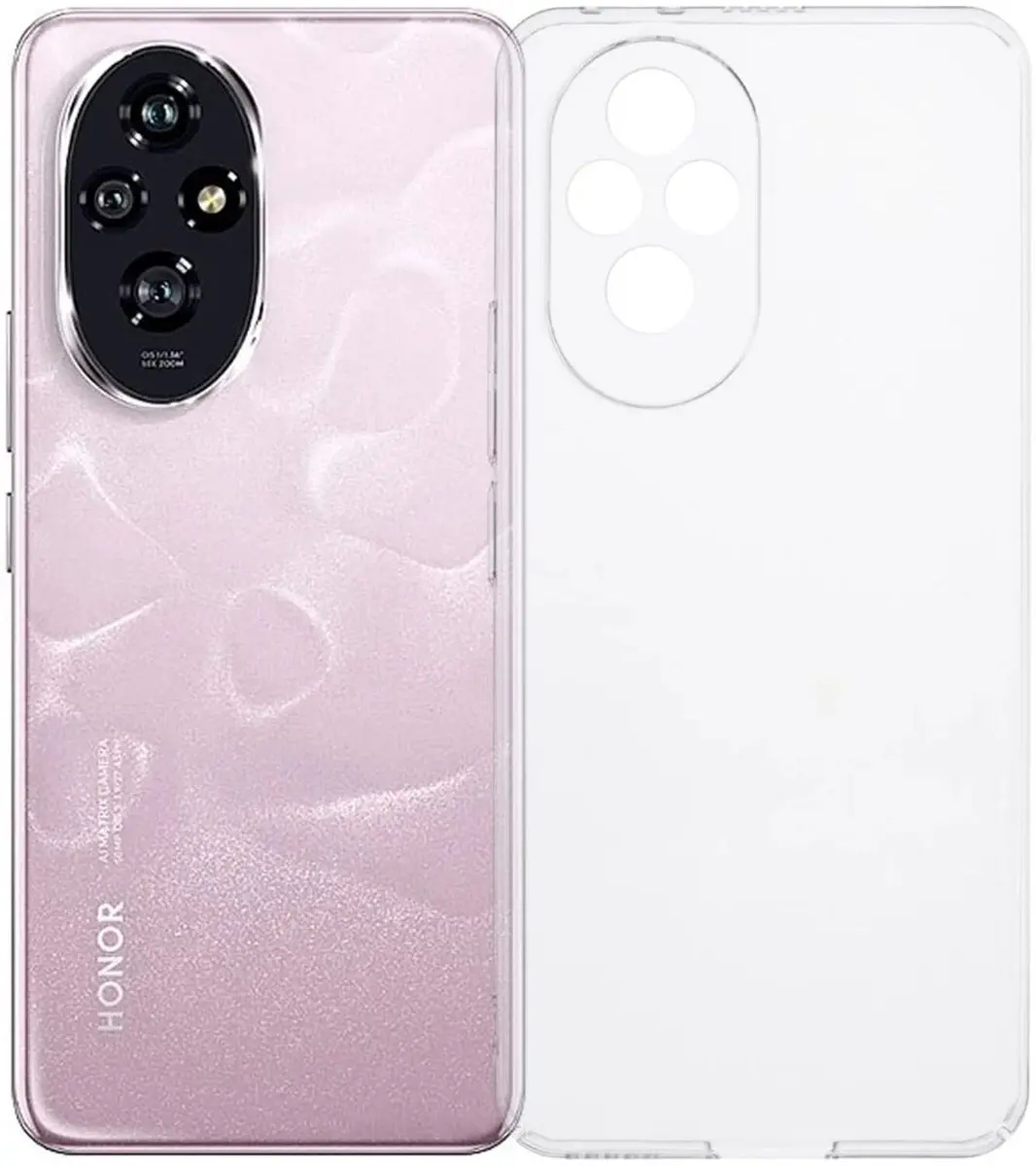 Selected Transparant TPU Hoesje Honor 200