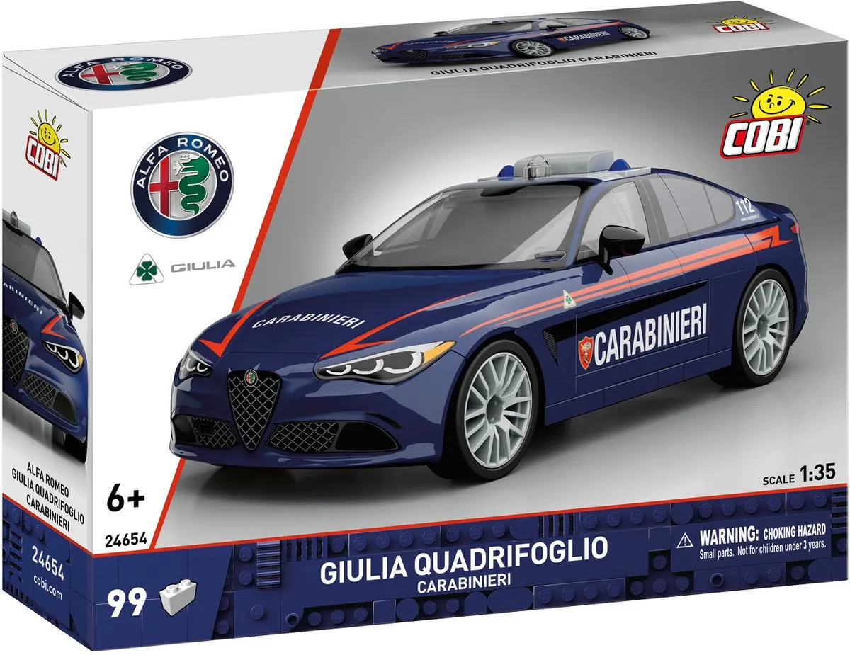 Cobi Giulia Quadrifoglio Carabinieri 24654 - 99 Stukken