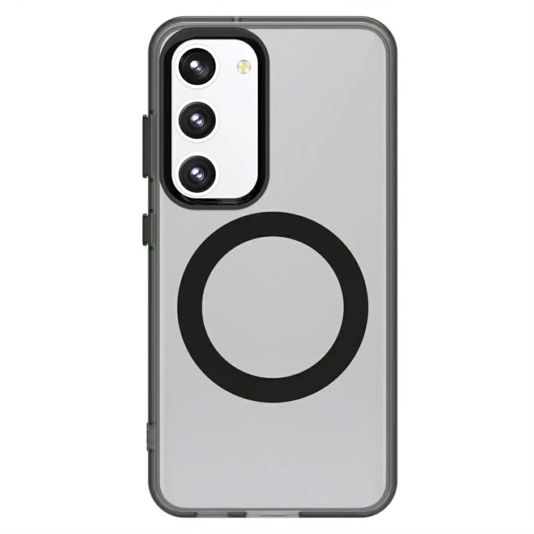 Selected MagSafe Backcover Samsung Galaxy S23 - Zwart & Transparant - afbeelding 6 van 6