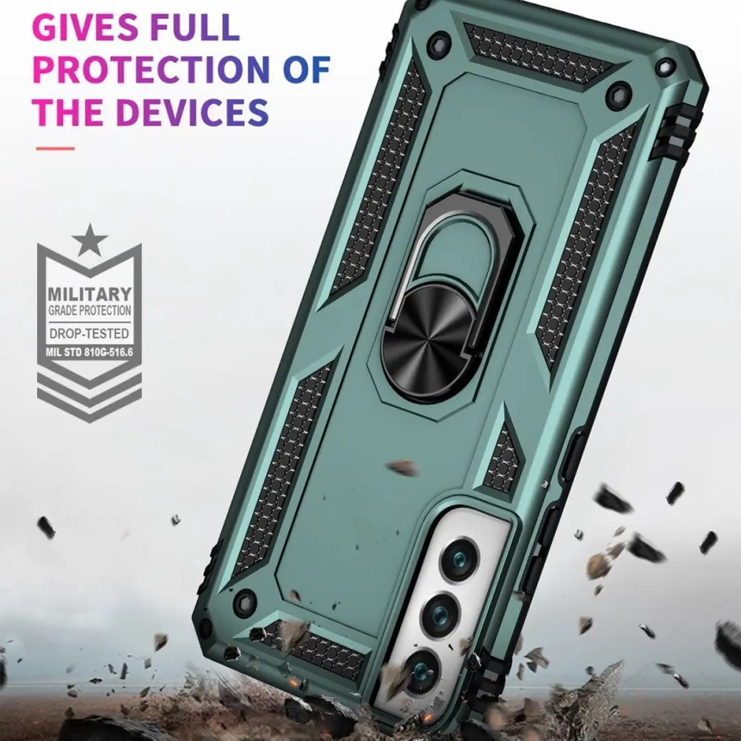 Selected Magnetisch Hoesje Samsung Galaxy S22 - Groen - afbeelding 6 van 6