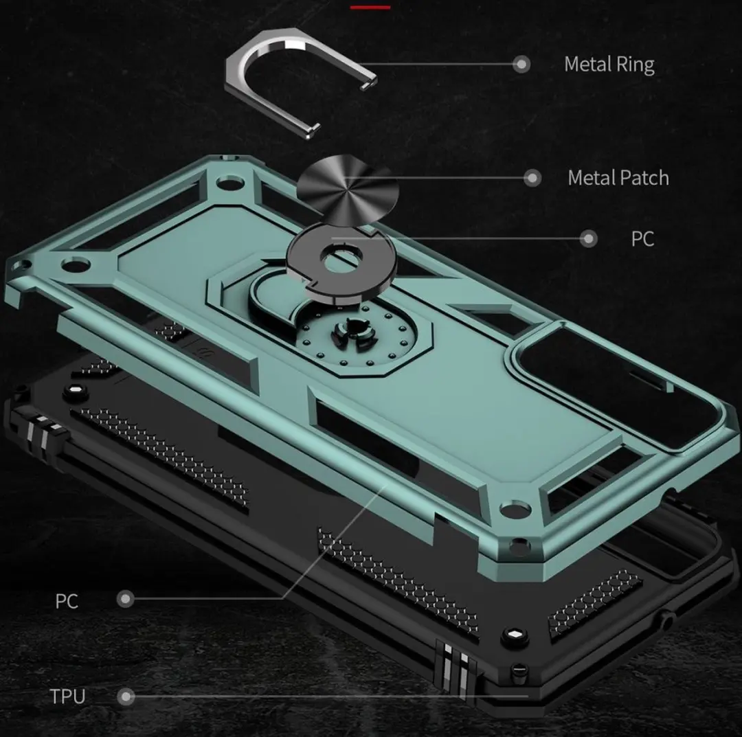 Selected Magnetisch Hoesje Samsung Galaxy S22 - Groen
