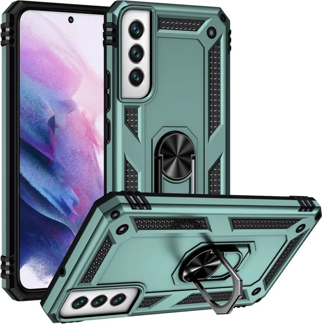 Selected Magnetisch Hoesje Samsung Galaxy S22 - Groen