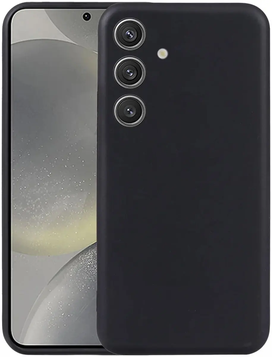 Selected Zwart TPU Hoesje Samsung Galaxy S24 FE