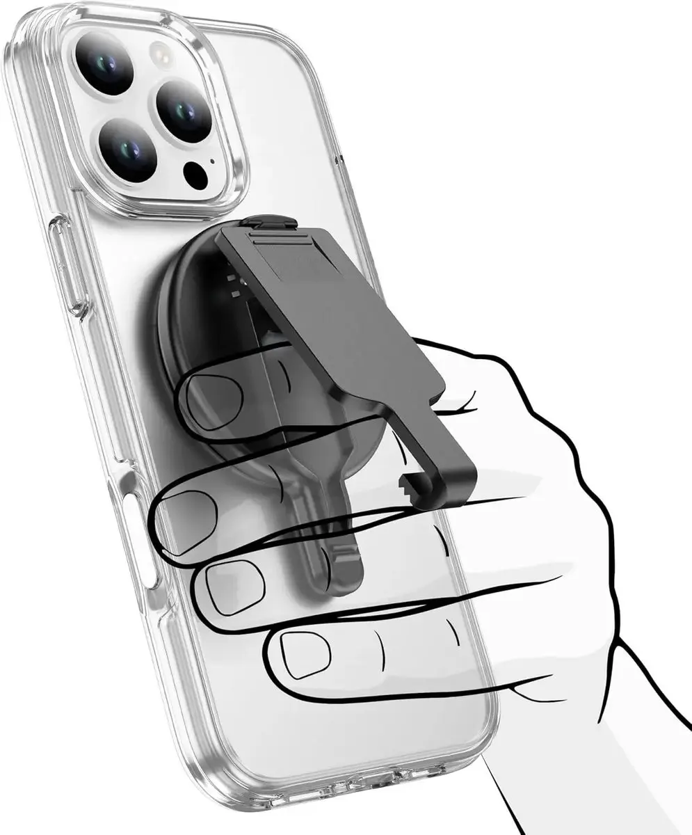 Selected SBG Magnetische MagSafe Riemclip Telefoonhouder - Zwart