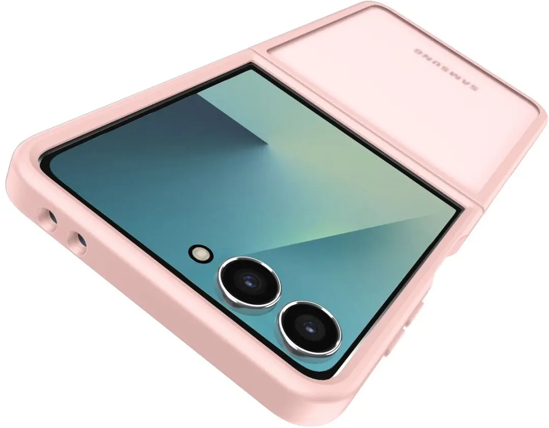 Selected Hoesje Samsung Galaxy Z Flip 7 - Roze Mat