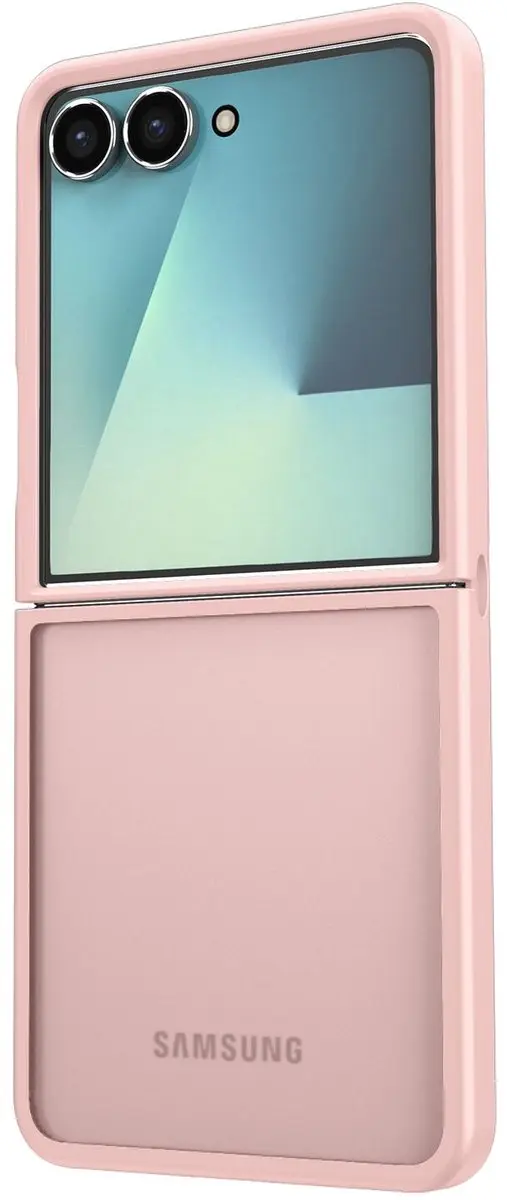 Selected Hoesje Samsung Galaxy Z Flip 7 - Roze Mat