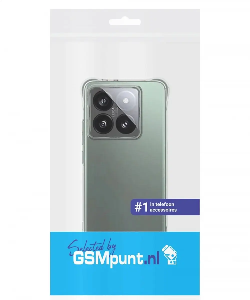 Selected Transparant Hoesje Xiaomi 14T Pro - Schokbestendig