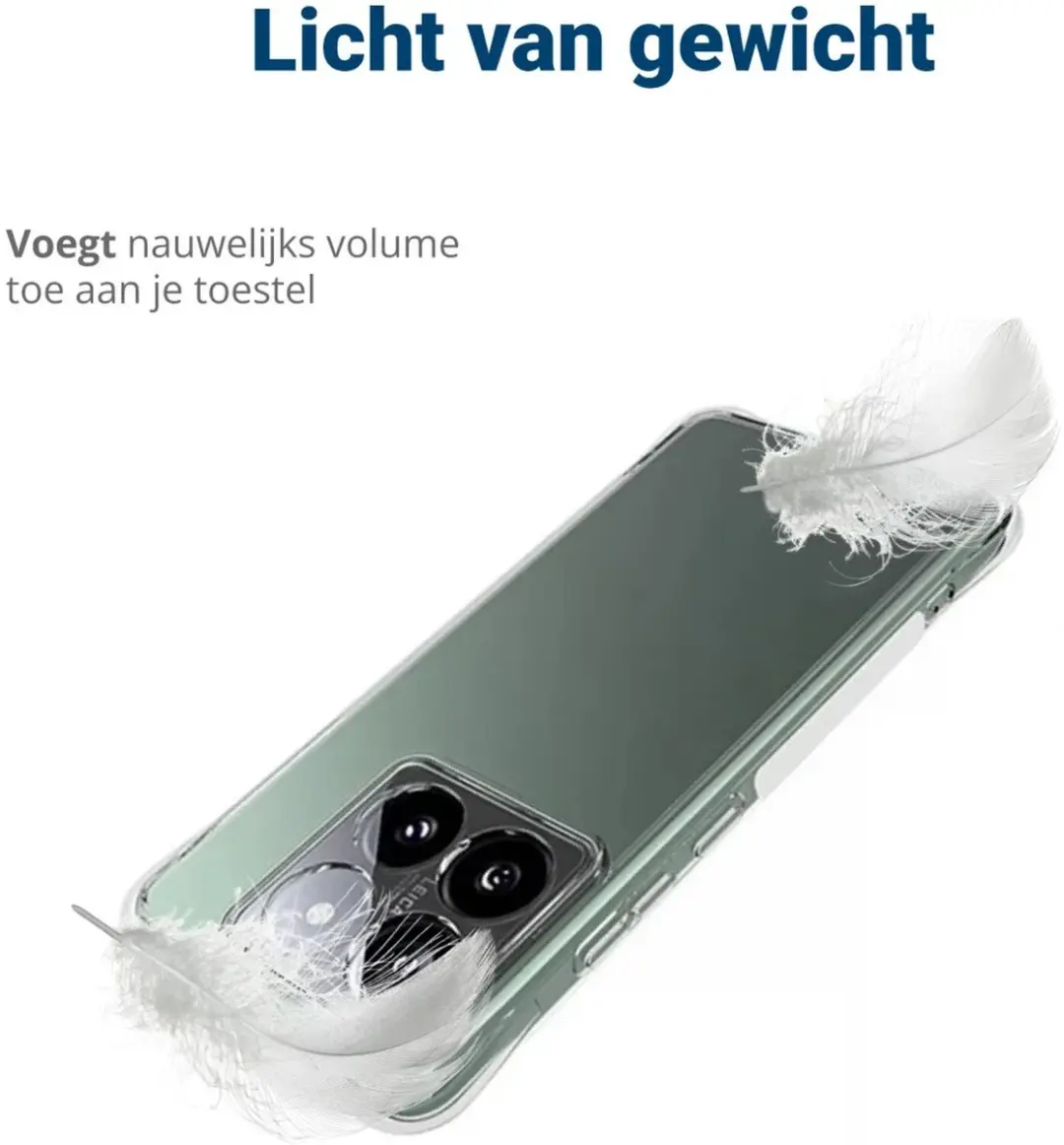 Selected Transparant Hoesje Xiaomi 14T Pro - Schokbestendig