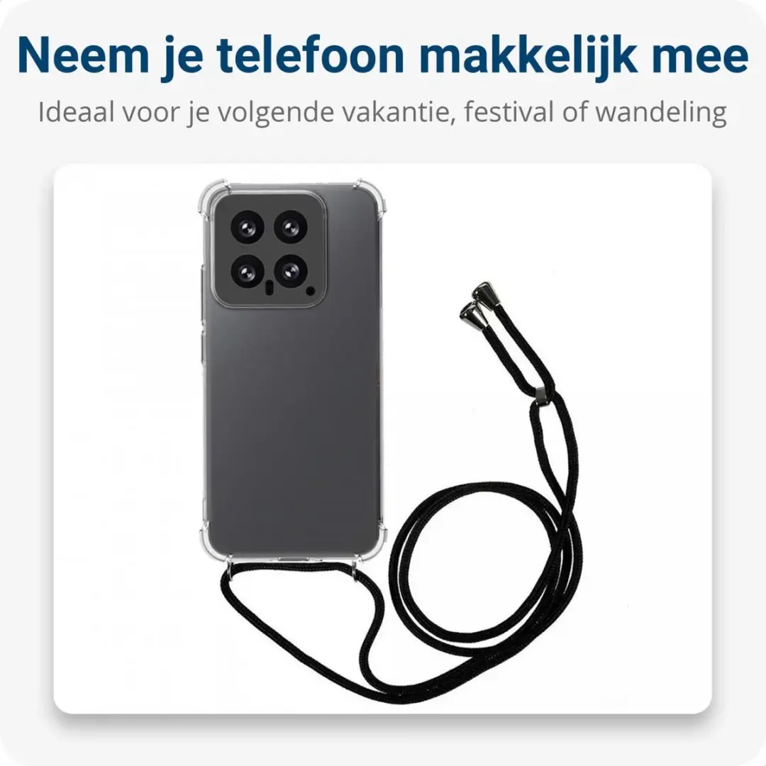 Selected Schokbestendig Hoesje Xiaomi 14 - Transparant