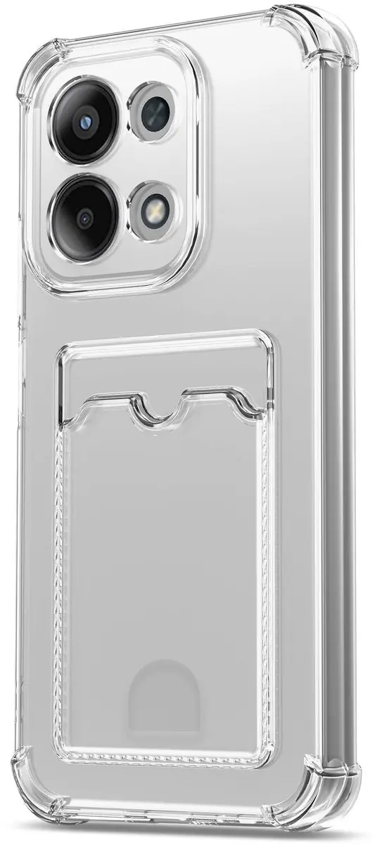 Selected Transparant Hoesje Xiaomi Redmi 15C 4G - Pasjeshouder