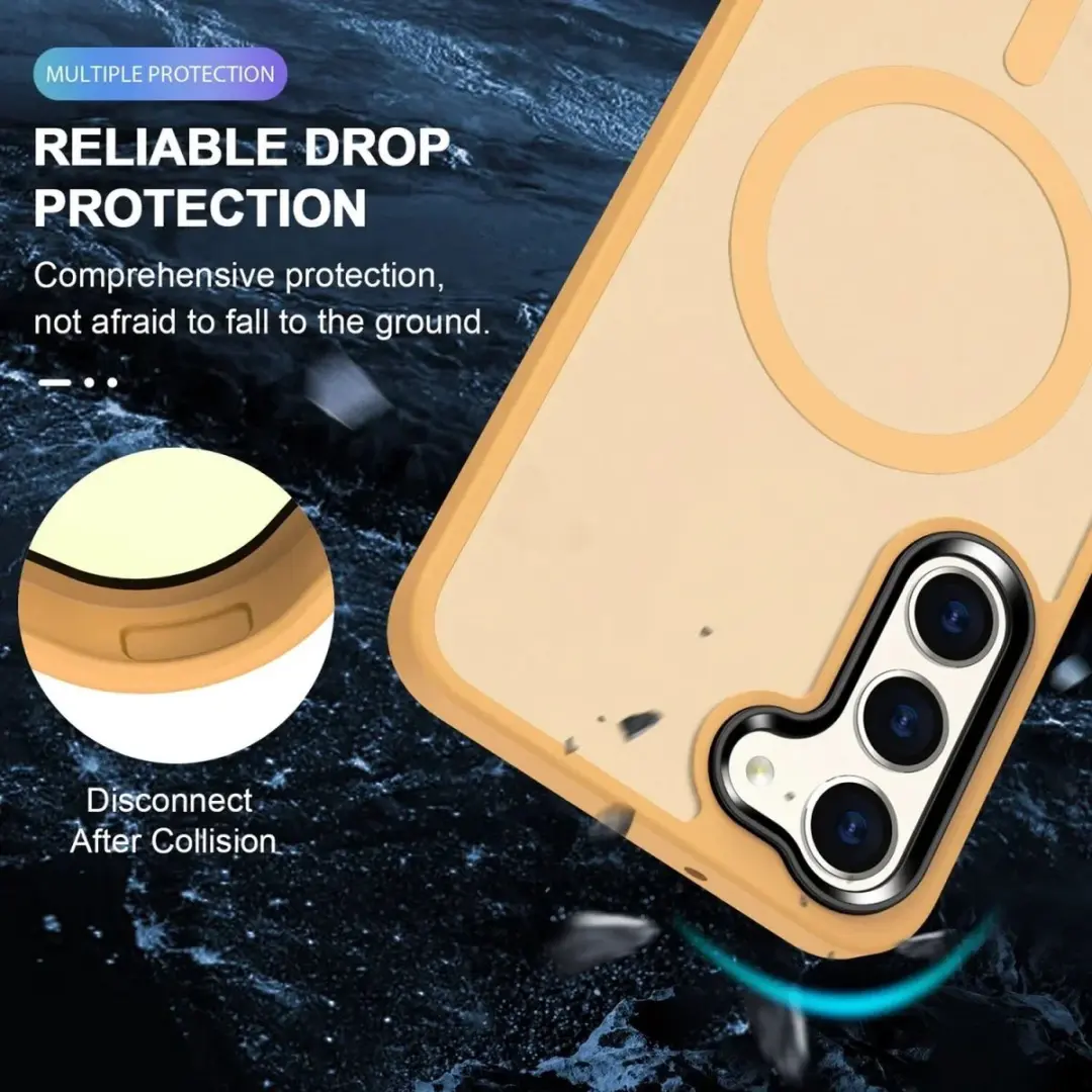 Selected Hoesje Samsung Galaxy S24 MagSafe - Oranje