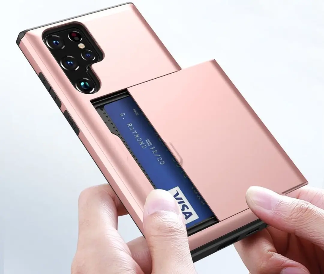 Selected Hoesje Samsung Galaxy S23 Ultra - Roze Goud