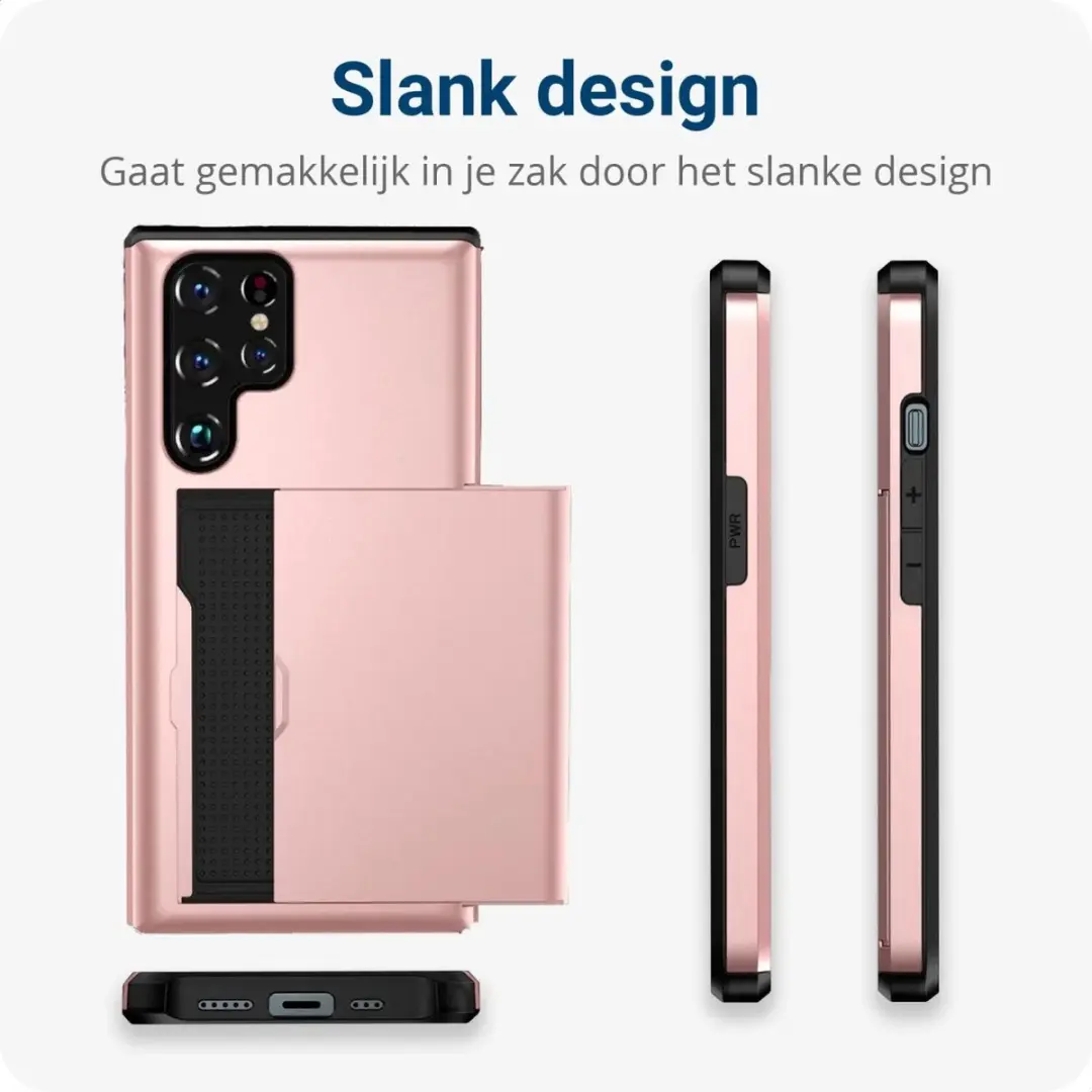 Selected Hoesje Samsung Galaxy S23 Ultra - Roze Goud