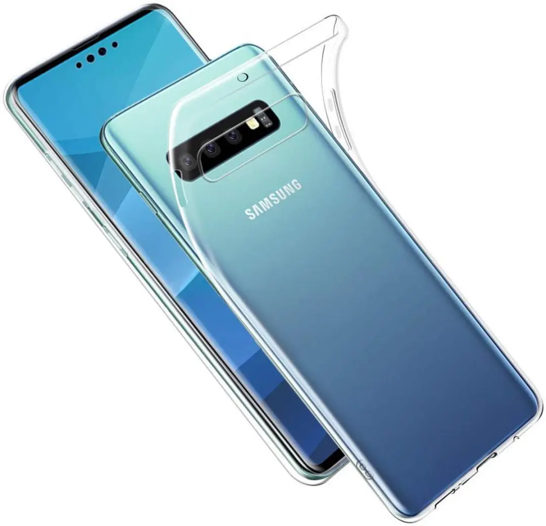Selected Transparant TPU Hoesje Samsung Galaxy S10