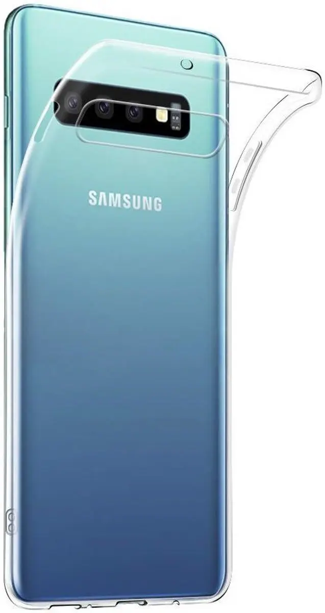 Selected Transparant TPU Hoesje Samsung Galaxy S10