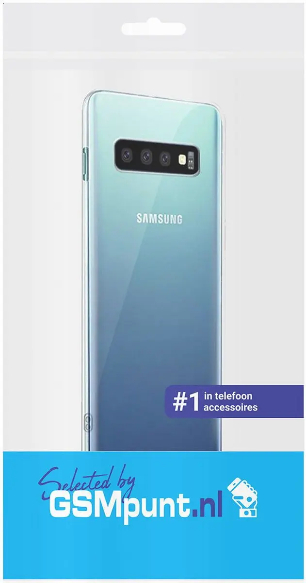 Selected Transparant TPU Hoesje Samsung Galaxy S10