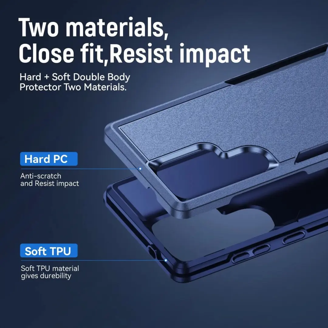 Selected Back Cover Samsung Galaxy S25 Ultra Blauw - afbeelding 6 van 6