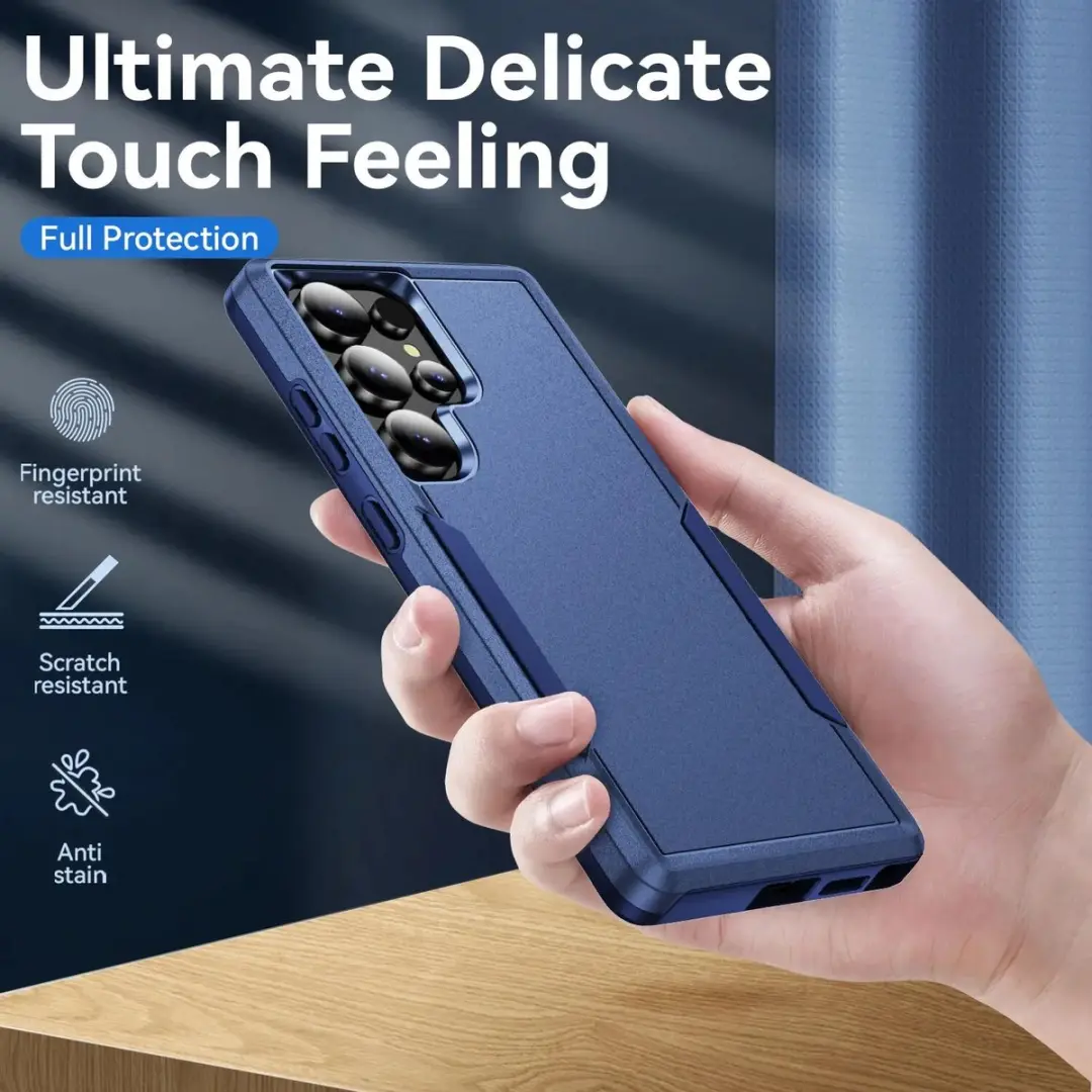 Selected Back Cover Samsung Galaxy S25 Ultra Blauw