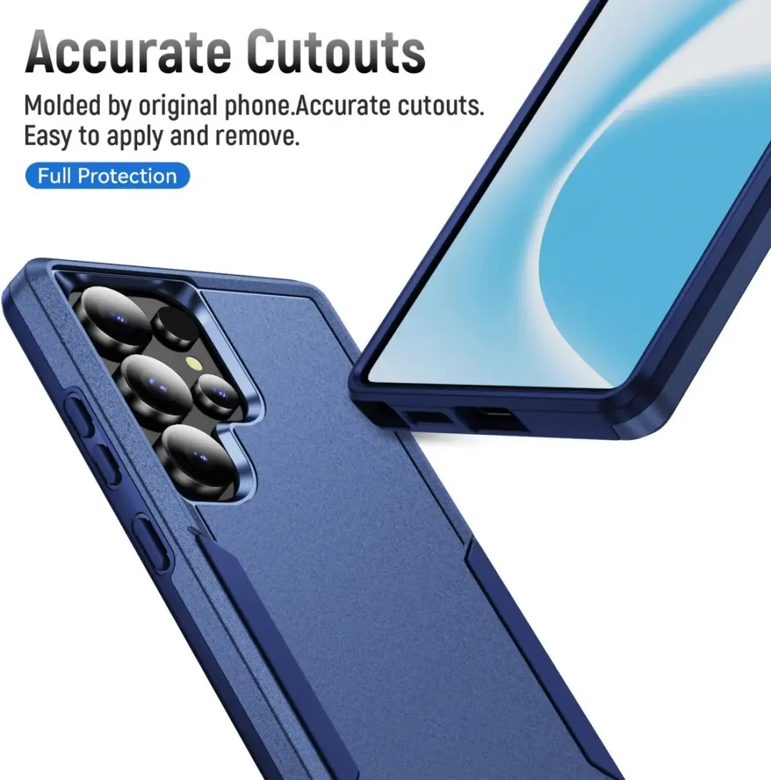 Selected Back Cover Samsung Galaxy S25 Ultra Blauw