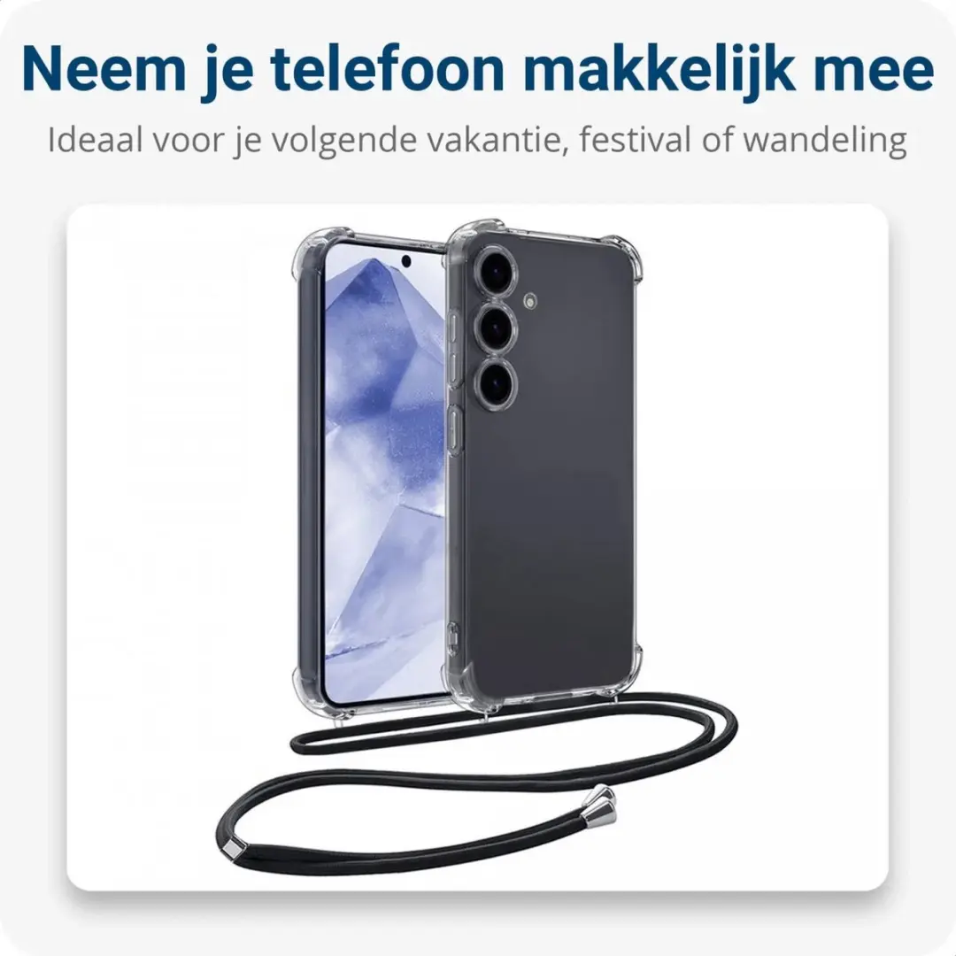 Selected Schokbestendig Hoesje Samsung Galaxy A35 - Transparant