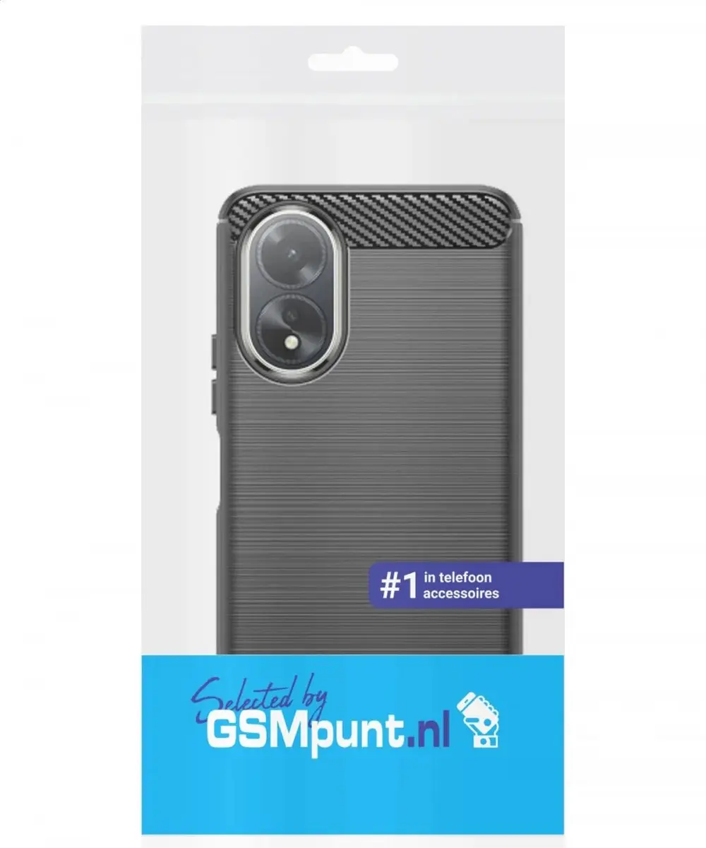 Selected TPU Hoesje Oppo A38 - Zwart