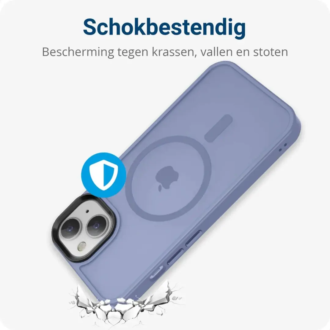 Selected iPhone 14 MagSafe Hoesje - Blauw