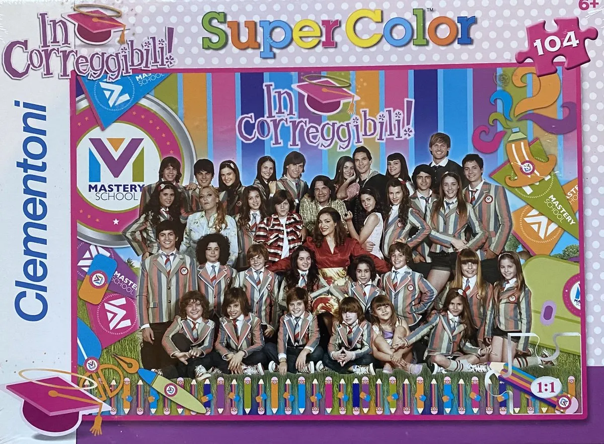 Clementoni Supercolor Puzzel 104 Stuks