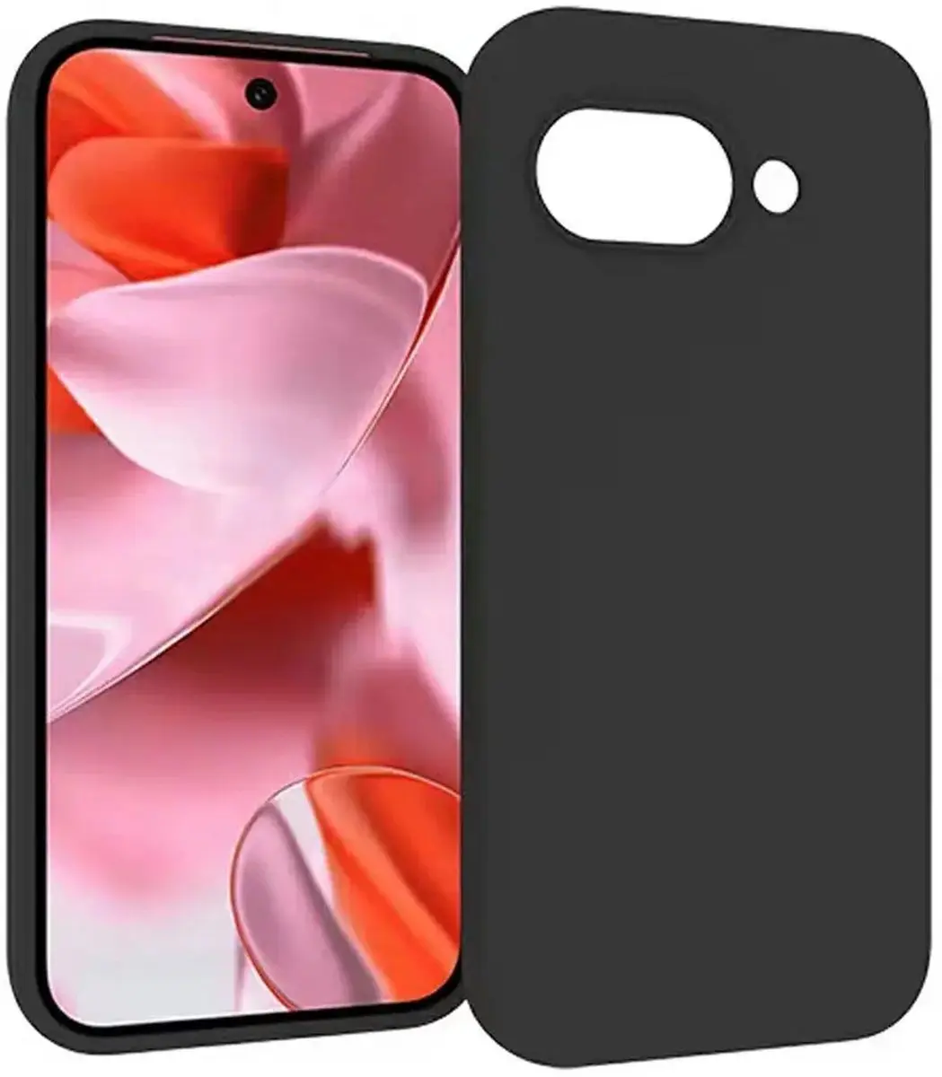 Selected Zwart Dun TPU Hoesje Google Pixel 9a