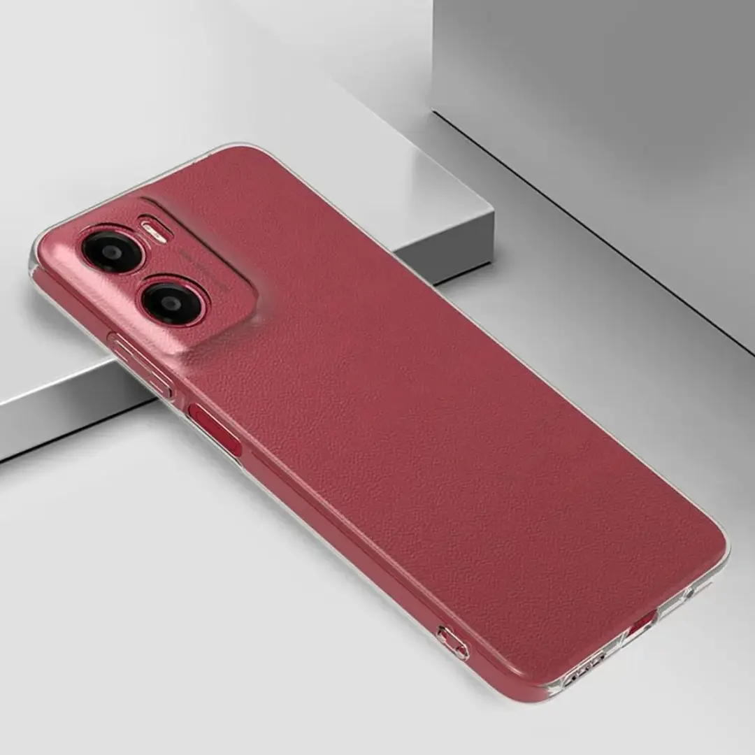 Selected Transparant TPU Hoesje Motorola Moto E15