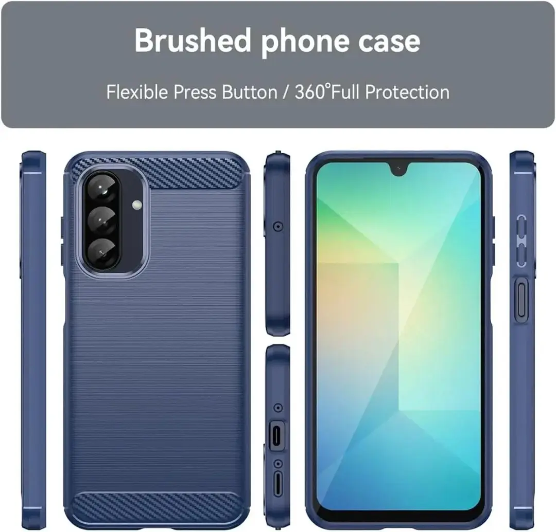 Selected TPU Hoesje Samsung Galaxy A37 - Blauw