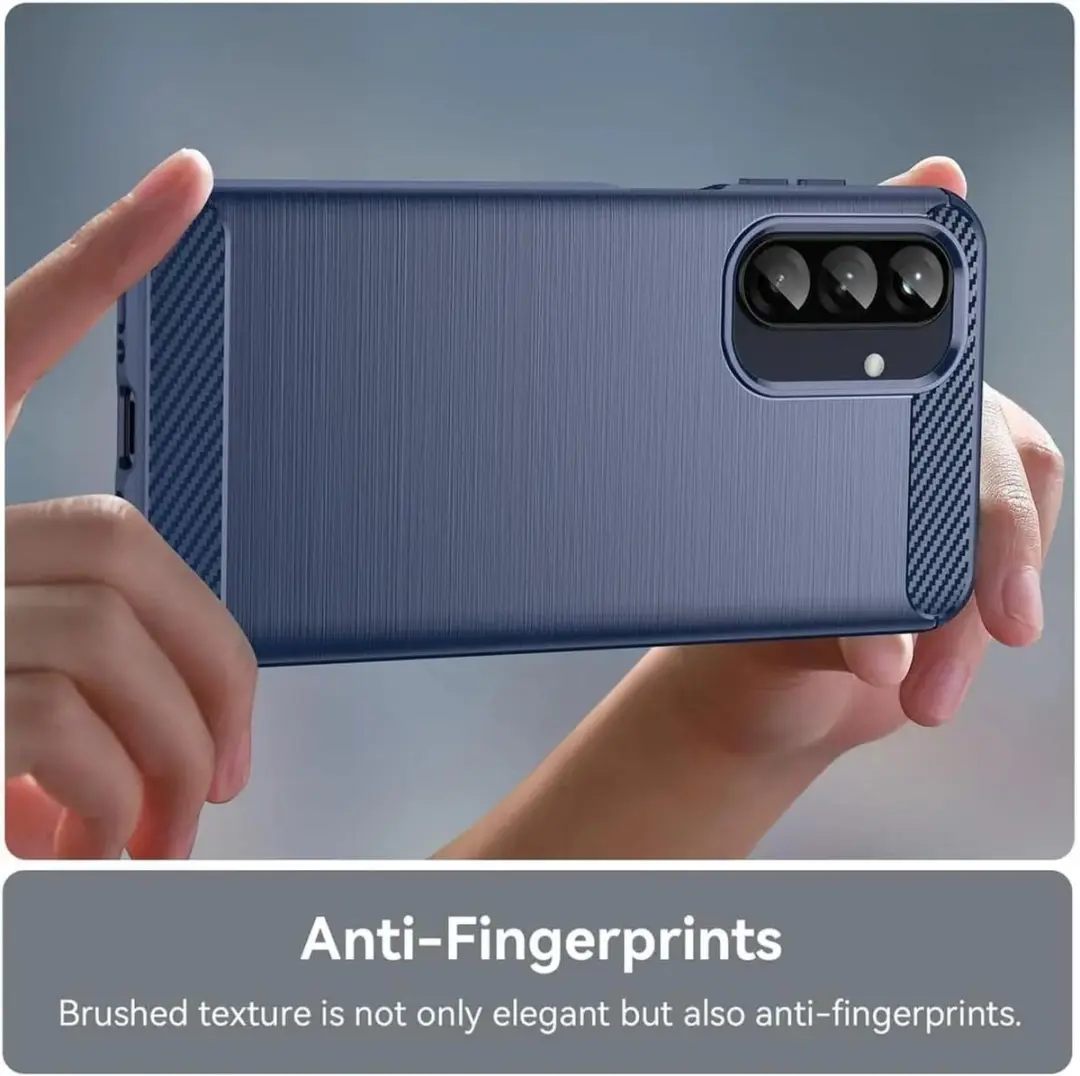 Selected TPU Hoesje Samsung Galaxy A37 - Blauw