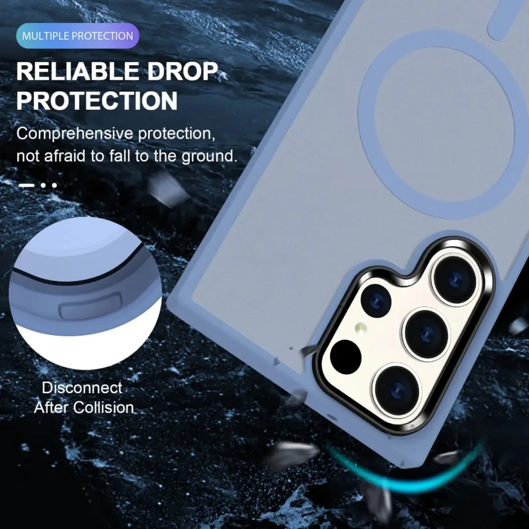 Selected Hoesje Samsung Galaxy S23 Ultra MagSafe - Blauw - afbeelding 6 van 6