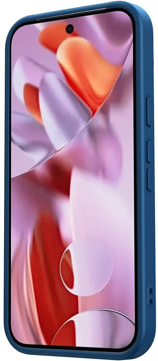 Selected Hoesje Google Pixel 10/10 Pro - Blauw Matte Back Cover