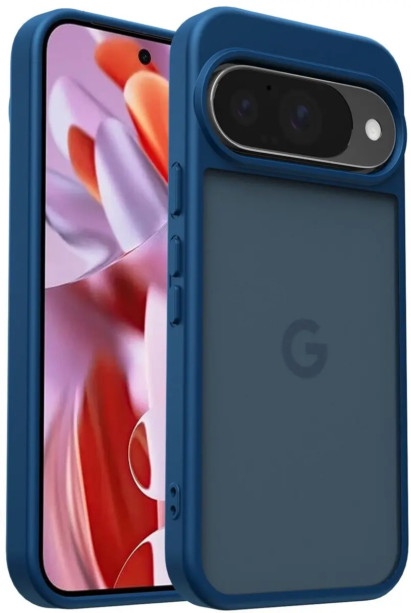 Selected Hoesje Google Pixel 10/10 Pro - Blauw Matte Back Cover - afbeelding 6 van 6