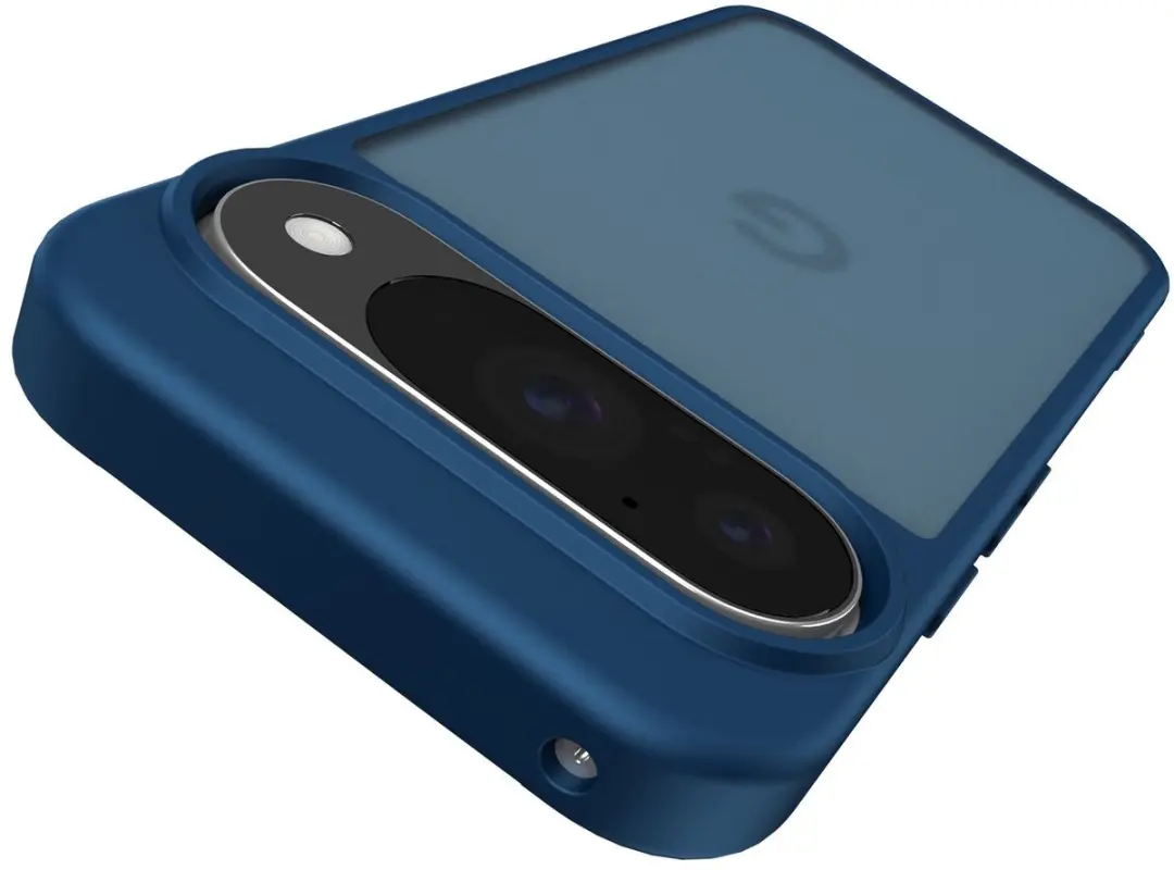 Selected Hoesje Google Pixel 10/10 Pro - Blauw Matte Back Cover