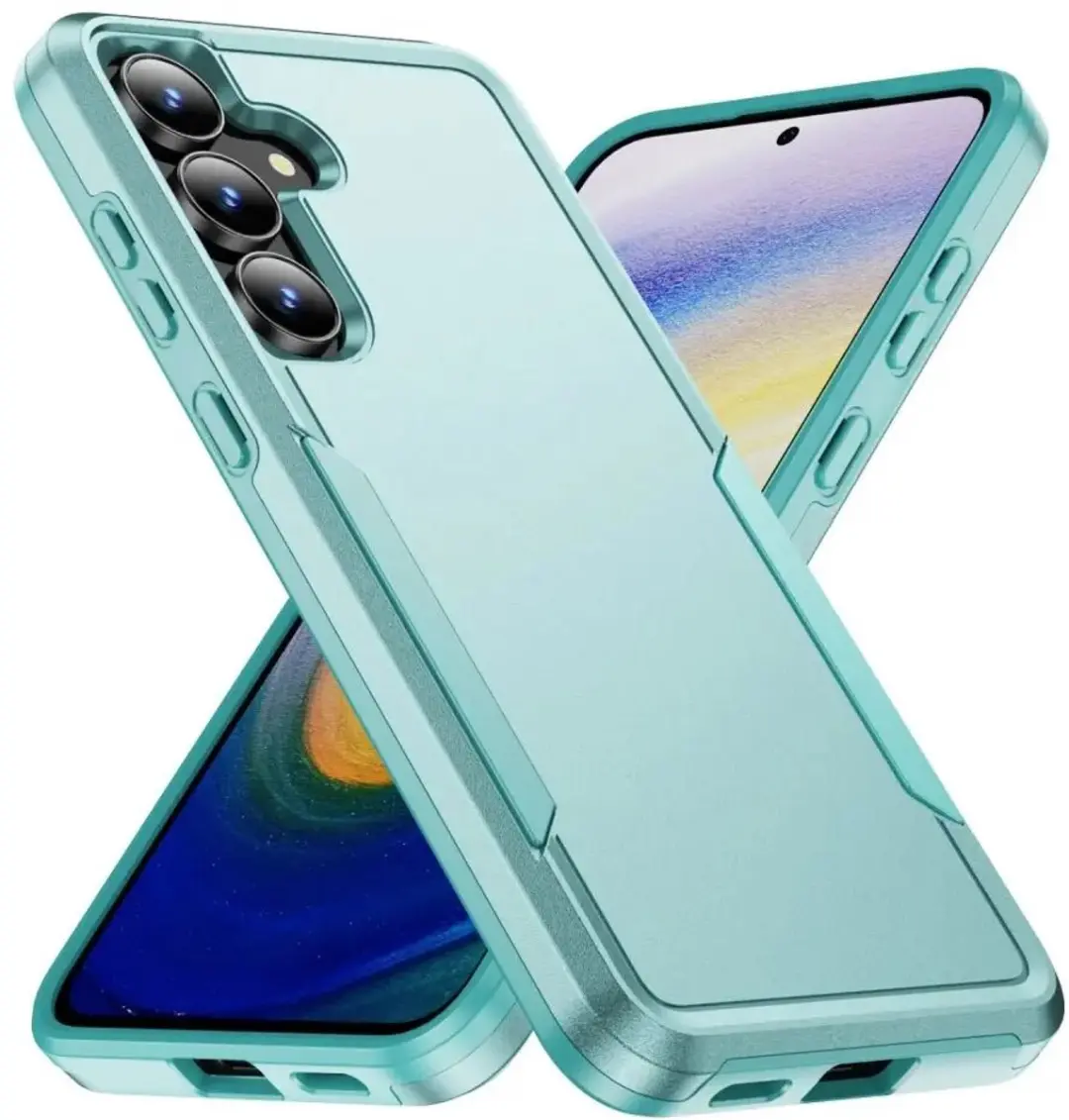 Selected Back Cover Samsung Galaxy A57 Rugged Hoesje - Groen