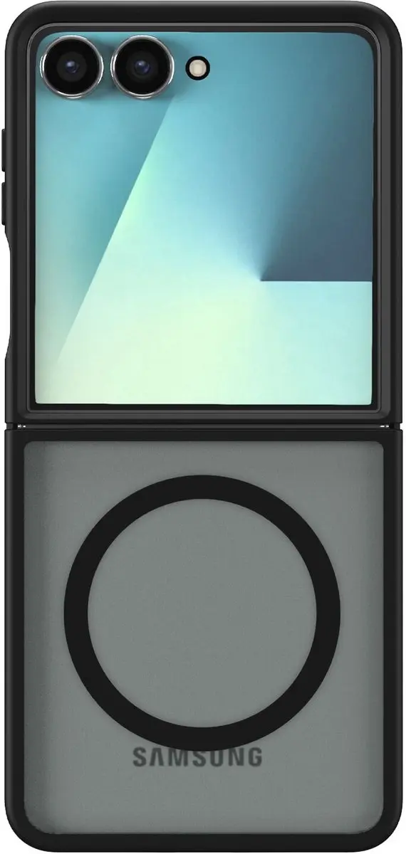 Selected Hoesje Samsung Galaxy Z Flip 7 - Matte Zwart - MagSafe - afbeelding 6 van 6