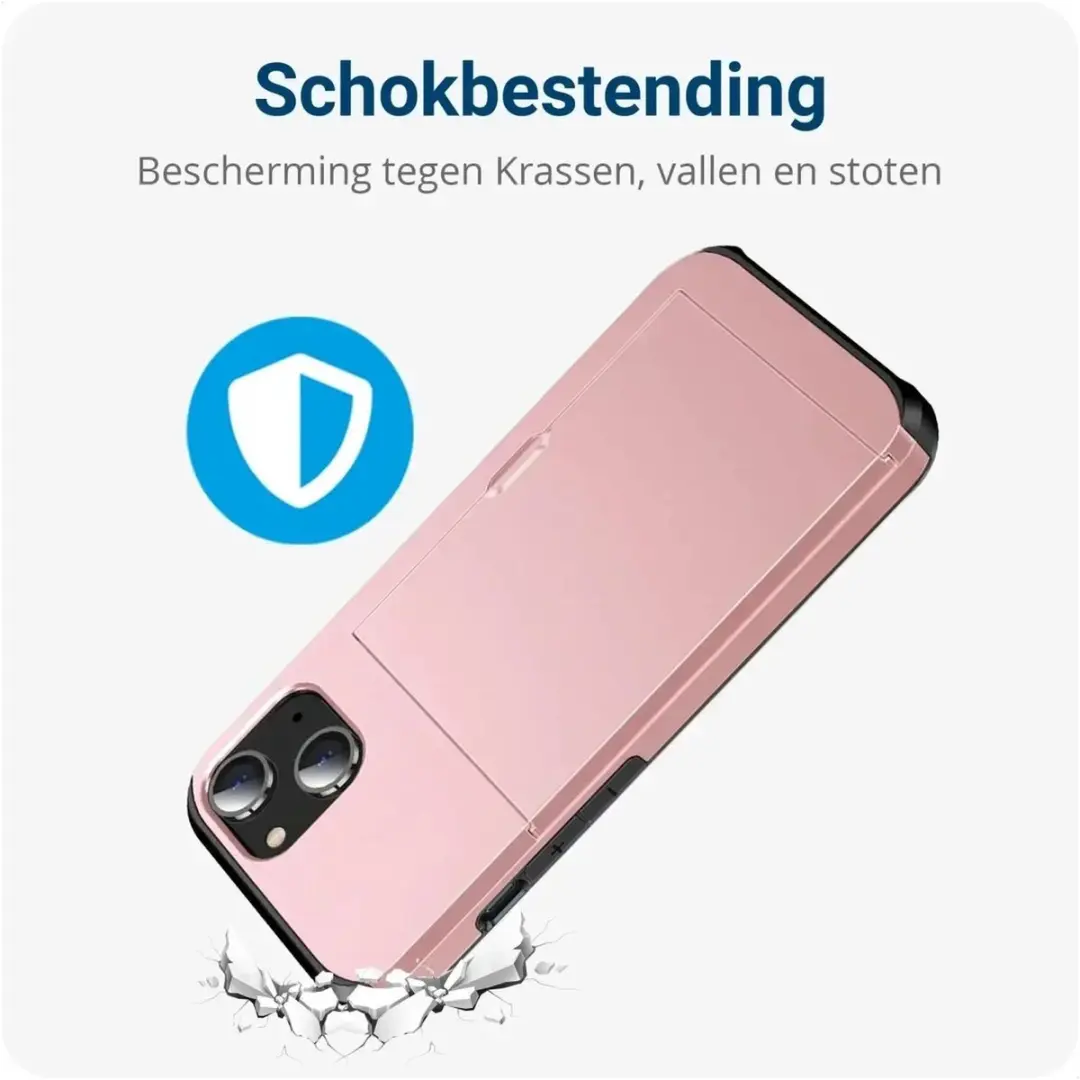 Selected Hoesje Samsung Galaxy S25 FE Roze - 2 Pasjes