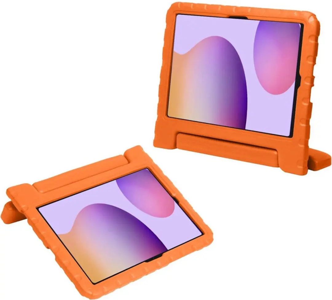 Selected Kinder Tablethoes Oranje - Samsung Galaxy Tab S6 - Shockproof