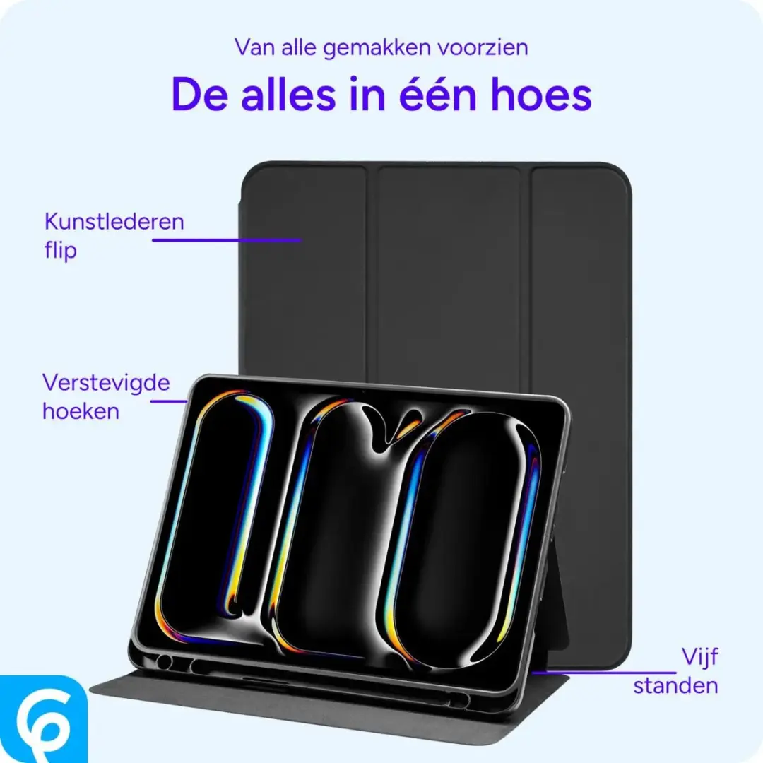 Selected Tablet Hoes iPad Pro 11 2024/2025 - Zwart