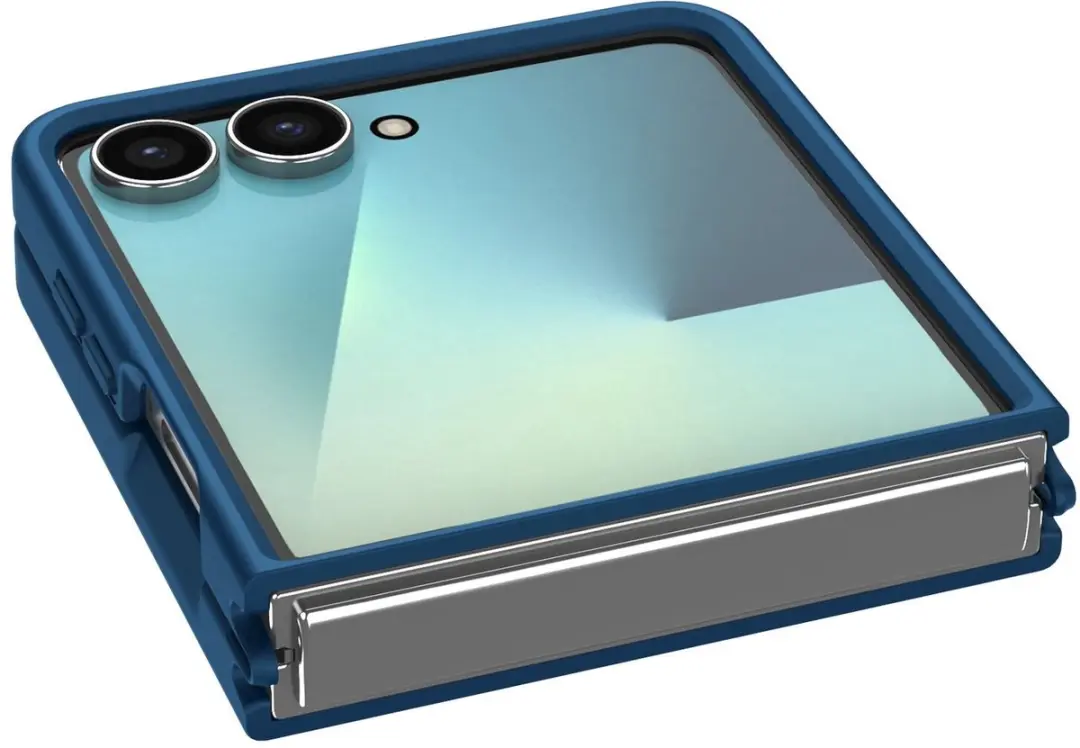 Selected Hoesje Samsung Galaxy Z Flip 7 MagSafe Blauw