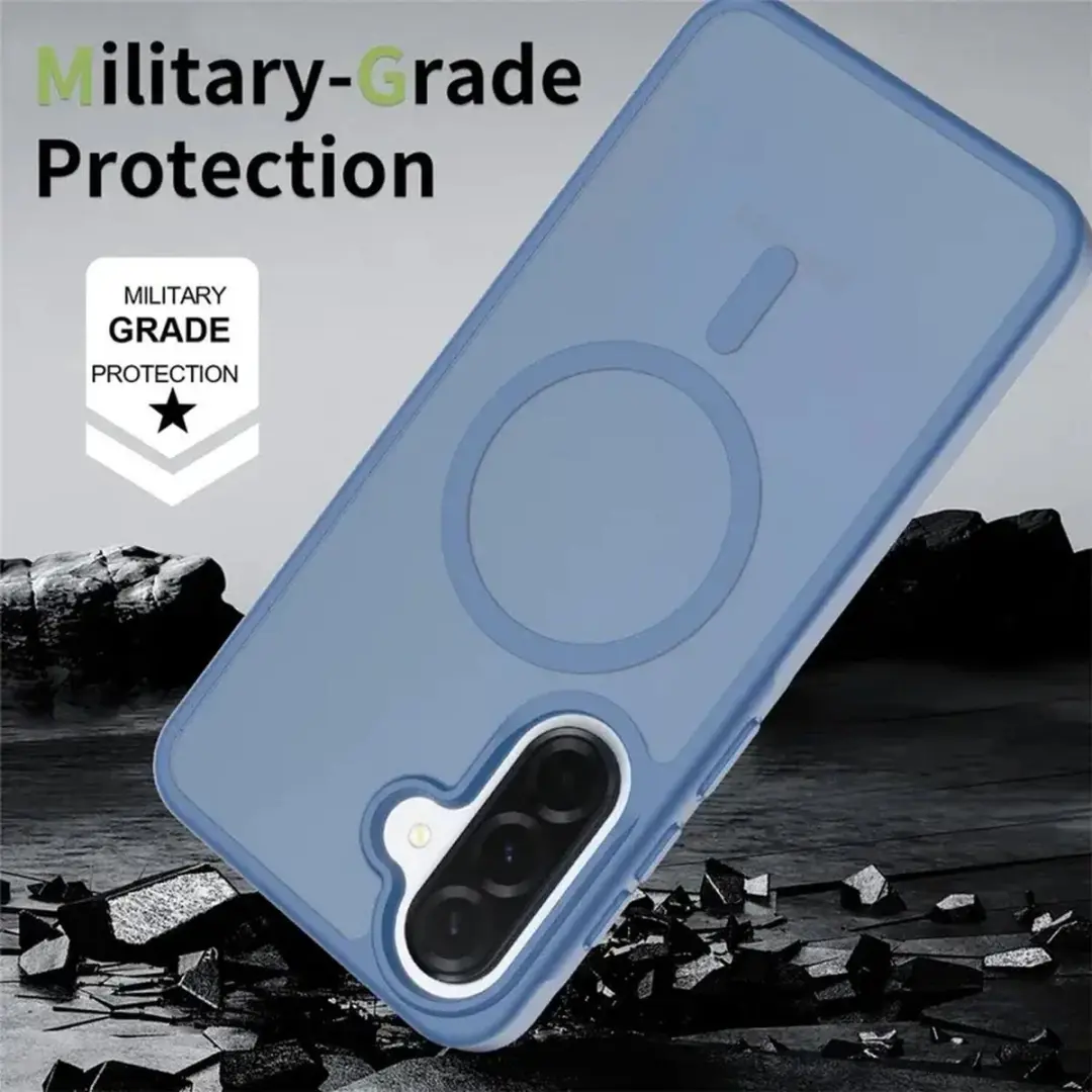 Selected Hoesje Samsung Galaxy A37 MagSafe Blauw - afbeelding 6 van 6