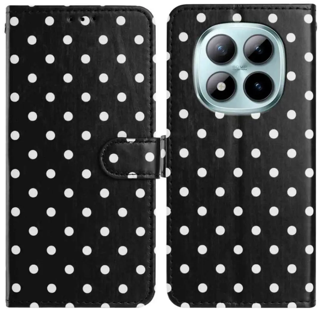 Selected Hoesje Xiaomi Redmi Note 13 Pro Polka Dot Wallet